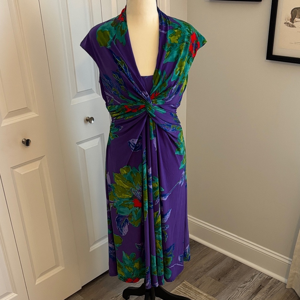 Floral Purple Dress, Jones New York
